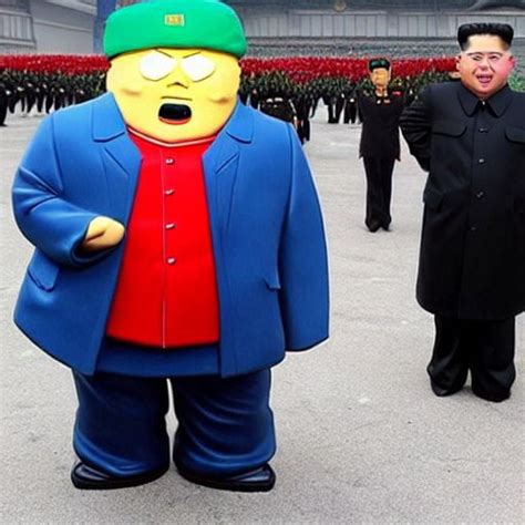 Ai Generated Image Of Kim Jong Un Is Cartman 9gag