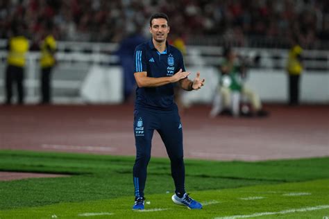 There Is No Doubt Argentina Manager Lionel Scaloni Defends The