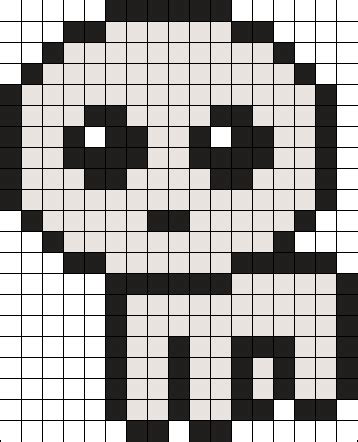 Tbh Autism Creature Perler Bead Pattern | Bead Sprites | Characters Fuse Bead Patterns