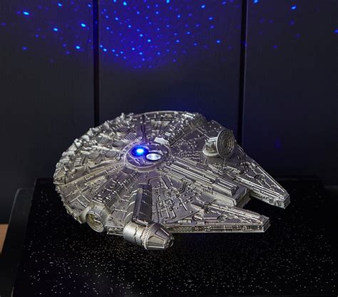 Star Wars™ Millenium Falcon™ Projecting Nightlight (10") | Pottery Barn Kids