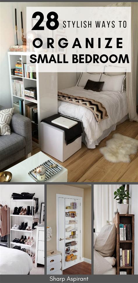 28 Best Small Bedroom Organization Ideas Small Bedroom Small Bedroom