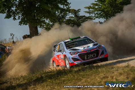 Paddon Hayden Kennard John Hyundai I Wrc Lotos Rally Poland