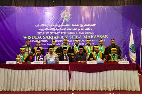 Hadiri Wisuda Sarjana V Stiba Walikota Makassar Minta Kontribusi