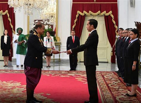 Presiden Jokowi Terima Dubes Baru Myanmar