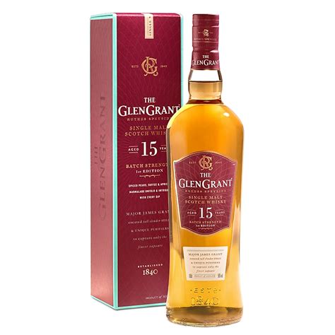 Buy The Glen Grant 15 Year Old Single Malt Scotch Whisky 50 Abv 1000ml