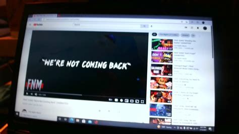 My Reaction Video Fnaf Song We Re Not Coming Back By