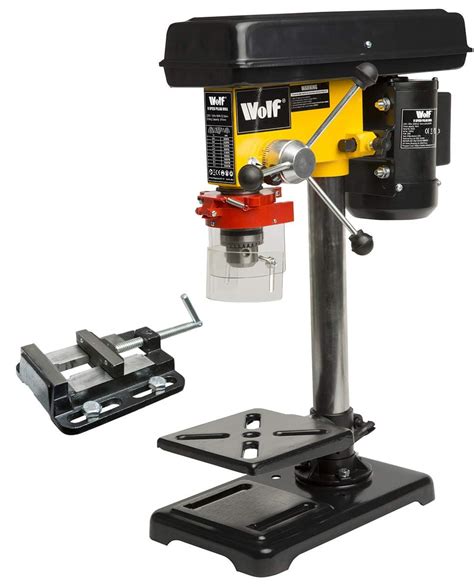 Wolf Speed Bench Pillar Drill Mm Chuck W Motor Rpm Top