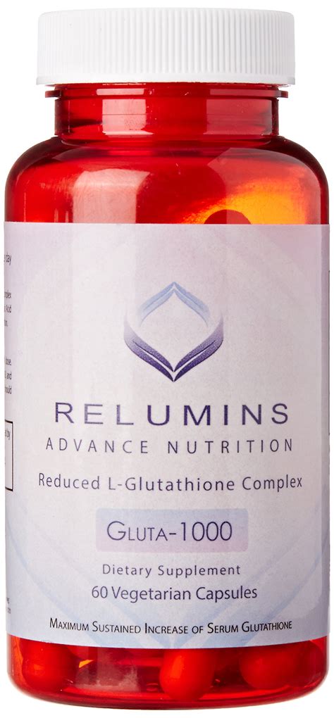 New Relumins Advance Nutrition Gluta 1000 Reduced L Glutathione