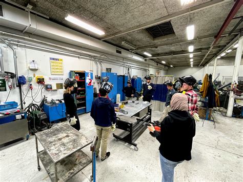 Svetsevent för Stålbyggnadsinstitutets stålnätverk Lundgrens Smide