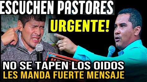 En Vivo Pastor Carlos Rivas Le Manda Mensaje A Yhon Aguayo Y Alos