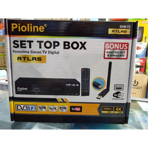 Jual Receiver Tv Set Top Box Pioline Dvb T Usb Youtube Gratis