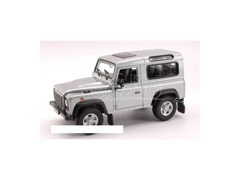 Welly Welly We S Land Rover Defender Silver Modellino