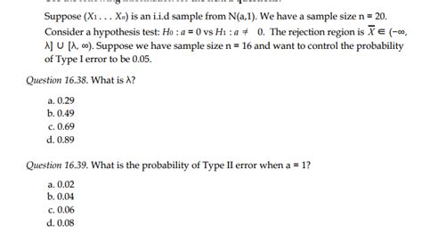 Suppose X Xn Is An I I D Sample From N A We Chegg