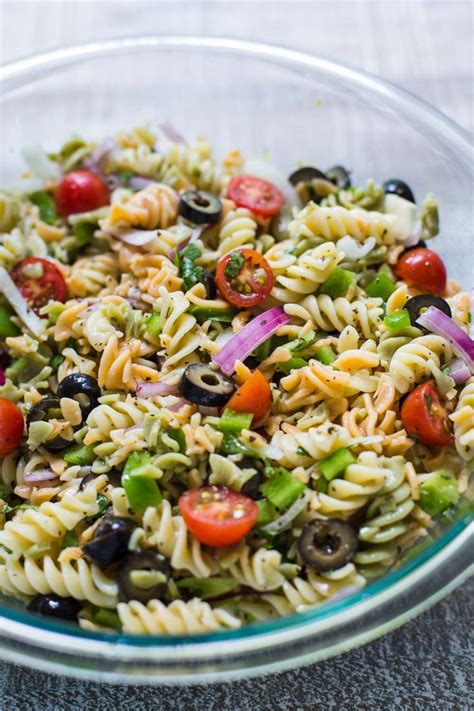 Quick And Easy Pasta Salad B Britnell Salade De Pâtes Recettes De Cuisine Plat Vegan Rapide