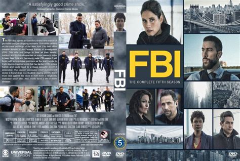 FBI Season 5 R1 Custom DVD Cover Labels DVDcover