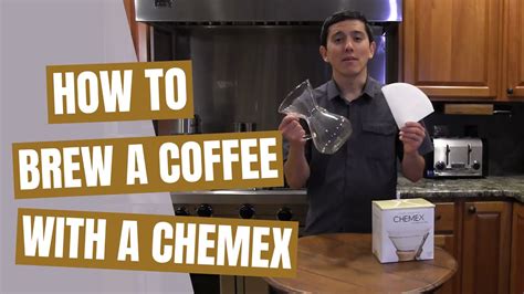 How To Brew Coffee With A Chemex Youtube