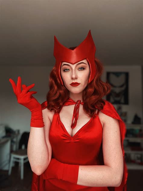 Scarlet Witch Wanda Maximoff Halloween Disfraces Disfraces