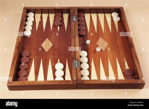 Backgammon Board Hi Res Stock Photography And Images Alamy