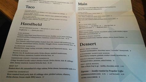 Menu at King Taps King Street pub & bar, Toronto