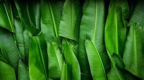 Exquisite Background Captivating Texture Of Banana Leaves Leaf