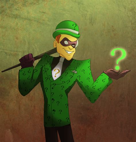 Riddler The Animated Version By Pink Ninja On Deviantart