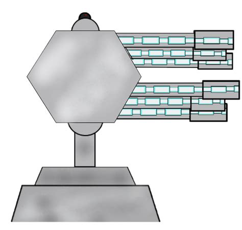 Turret Gun Futuristic by raul2007 on DeviantArt