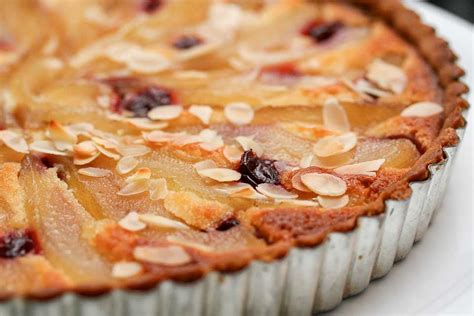 French Pear And Almond Tart Recipe