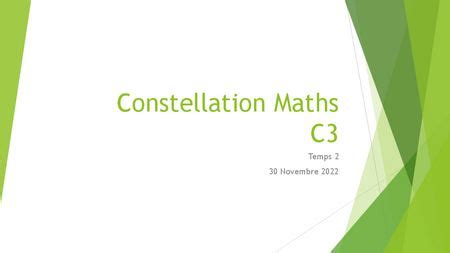 Constellation N Mathematiques Cycle Digipad By La Digitale