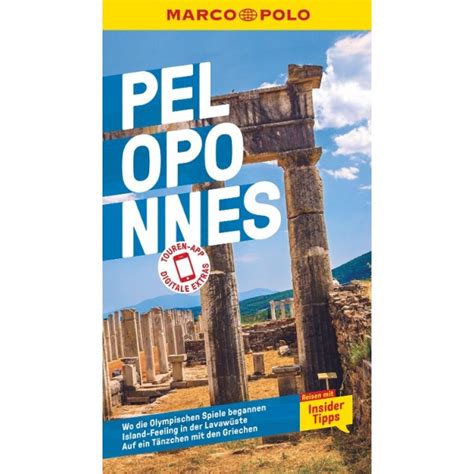 Peloponnes MARCO POLO Reiseführer LandkartenSchropp de Online Shop