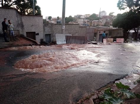 Rompimento de adutora deixa região de BH sem água confira bairros afetados