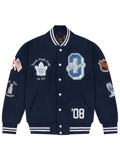 OVO Toronto Maple Leafs Varsity Jacket | OVO x NHL Varsity