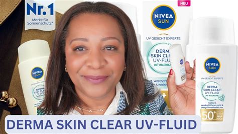 New Nivea Sun Derma Skin Clear Uv Fluid Spf With Niacinamide