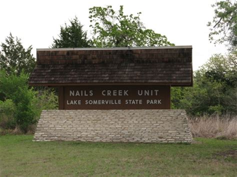 Lake Somerville State Park And Trailway Nails Creek Unit Ledbetter Tx Gps Campsites Rates