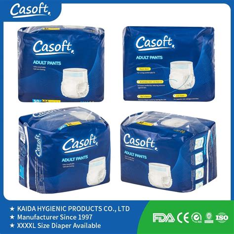 Oem Custom Casoftdisposable Leak Proof Adult Diaper Pull Up For Elderly