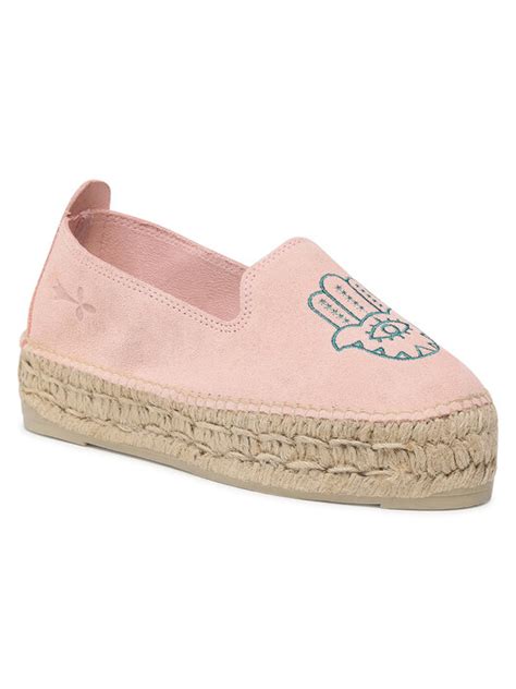 Espadryle Manebi Slippers D G 7 0 D0 Różowy eobuwie pl