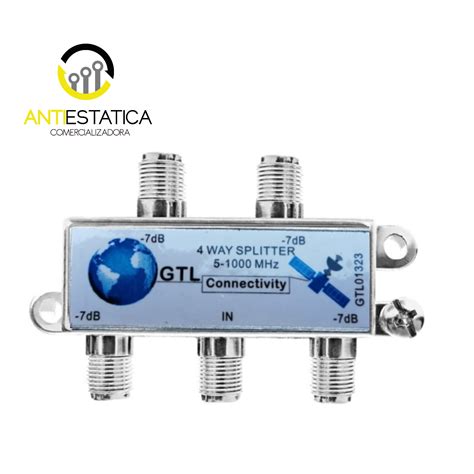 Splitter Coaxial De Television Y Cable X Antiestatica