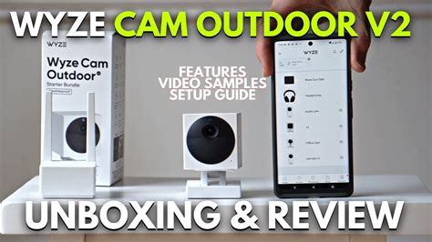 Wyze Cam Outdoor V2 2022 First Look And Review Youtube