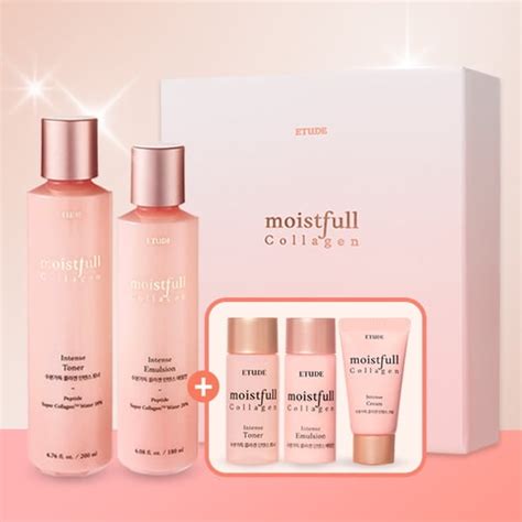 Etude House Moistfull Collagen Intense Skin Care Set 2 Kinds