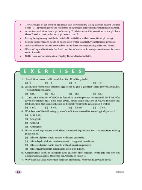 Ncert Book Class 10 Science Chapter 2 Acids Bases And Salts Aglasem Schools