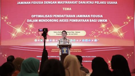 Jaminan Fidusia Jaminan Aman Modal Usaha Nyaman Direktorat Jenderal