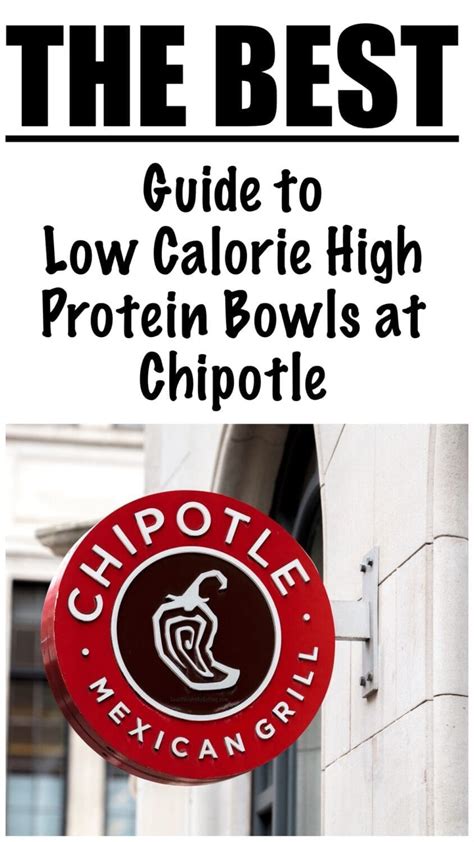 How to Build a Low Calorie High Protein Bowl at Chipotle