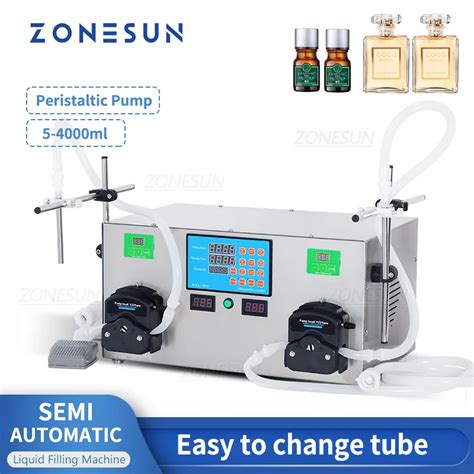 Zonesun Head Digital Semi Automatic Peristaltic Pump Eye Drops