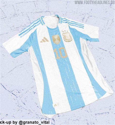 Se Filtró La Camiseta Que Estrenará Argentina Para La Copa América 2024 Enero 2025 Canal Showsport