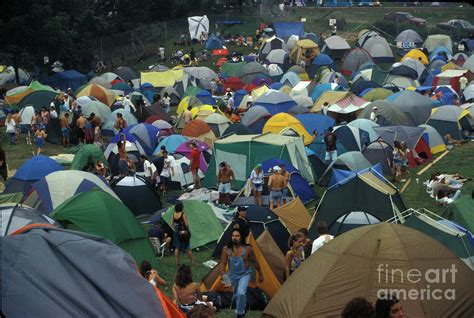 Camping at Woodstock 94 Photograph by Concert Photos - Pixels