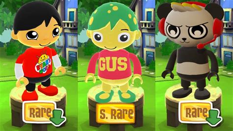 Tag With Ryan Combo Panda Vs Gus The Gummy Gator Vs Red T Shirt Ryan