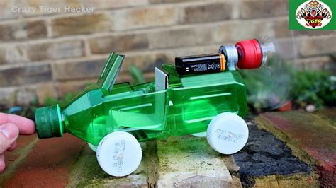 How To Make A Powered Car Using Plastic Bottle Very Simple YouTube