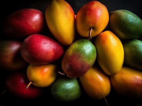 Premium Photo A Mouthwatering Of Mango Fruits