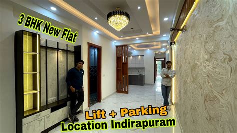 3 BHK New Flat In Indirapuram With Lift Parking 90 Loan Easy EMI