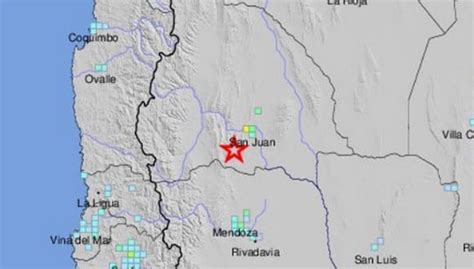 Argentina Terremoto De Magnitud Sacude El Centro Oeste Del Pa S