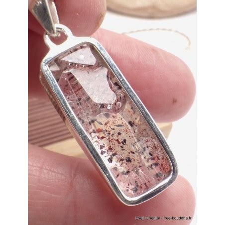 Pendentif Orire Lucky Quartz Forme Rectangulaire